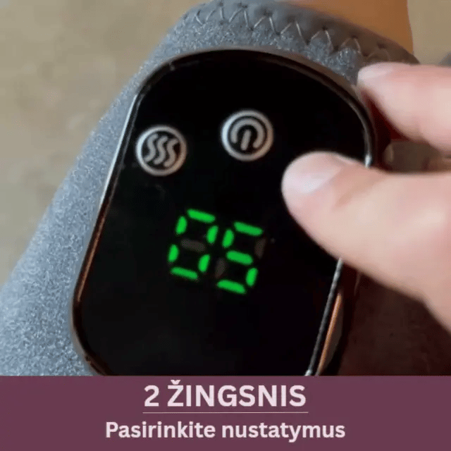 Šildomas Pėdų Masažuoklis