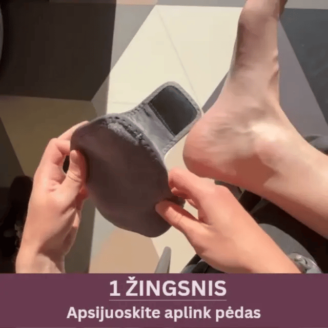 Šildomas Pėdų Masažuoklis