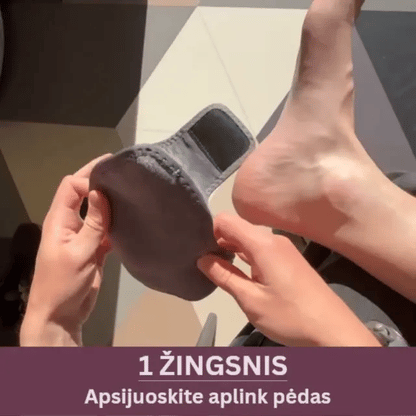 Šildomas Pėdų Masažuoklis